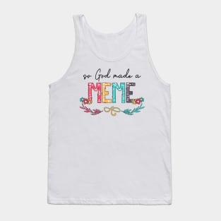 So God Made A Meme Happy Mother's Day Tank Top